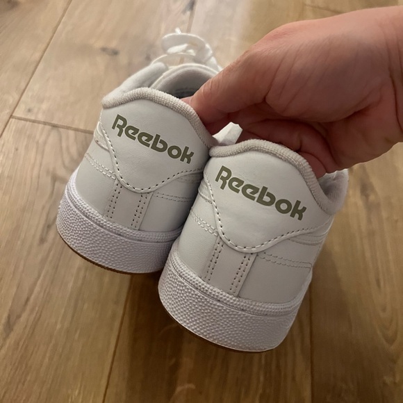 Reebok Women’s Classic White Leather Sneakers - Picture 3 of 6